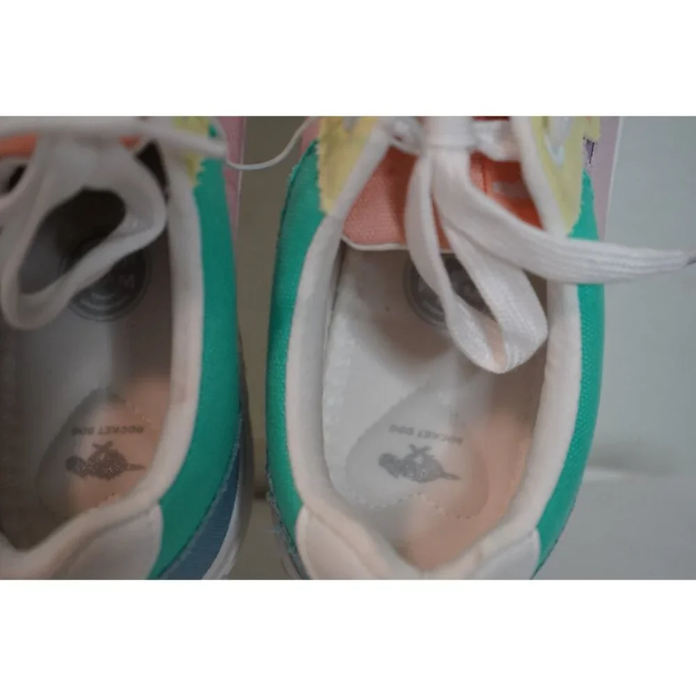 Rocket Dog Cheery Plush Foam Comfort Summer Sneaker Size 9 / Color Block Rainbow - Picture 8 of 12